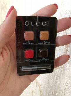 Пробник помад Gucci