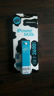 Внешний аккумулятор Momax iPower Milk