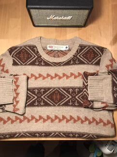 Свитер Levi’s x Woolmark 100 шерсть