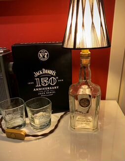 Настольный светильник в стиле лофт