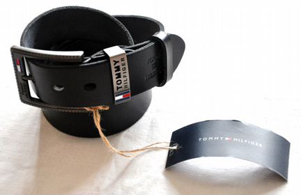 Мужской ремень / Tommy Hilfiger / новый (черный)