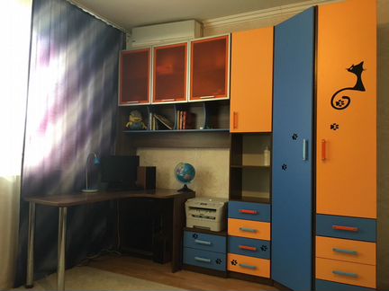 Стенка для детской комнаты