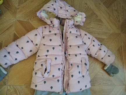 Комплект зимний куртка полукомбинезон