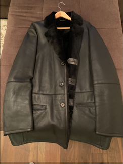 Кожаная дубленка Cerruti