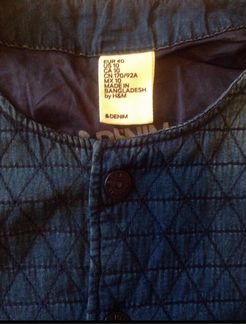 Ветровка джинсовая женская