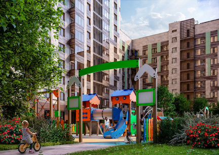2-к квартира, 60.4 м², 3/22 эт.