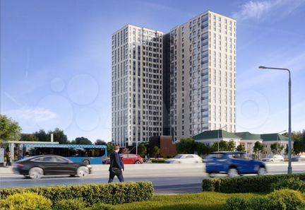 2-к квартира, 59.3 м², 4/24 эт.