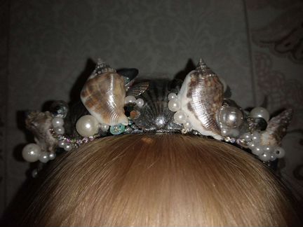 Корона из ракушек, ободок