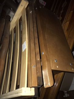 Детская кроватка с маятниковым механизмом Можга Кр