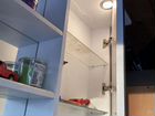 Шкафчик с зеркалом в ванную с подсветкой