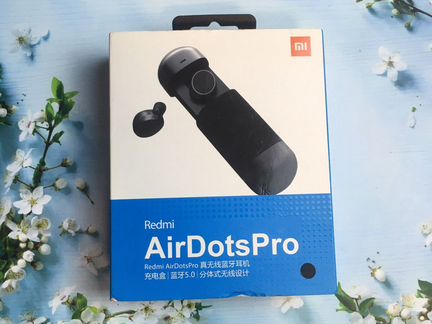 Блютуз наушники Redmi AirDots pro черные