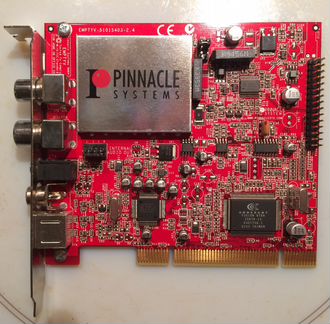 TV-тюнер PCI Pinnacle pctv Pro TV FM S-Video