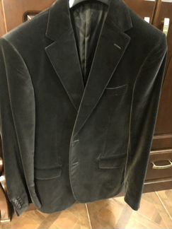 Мужской бархатный пиджак Salvatore Ferragamo ориги