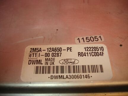 2M5A-12A650-PE PCM Ford Focus 2M5A12A650PE