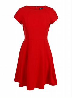 Красное платье размер 46