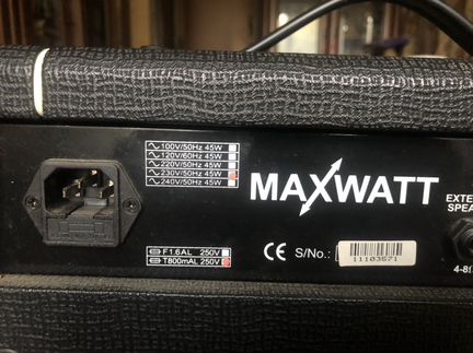 Комбоусилитель Hiwatt Maxwatt G20