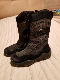 Сапоги осень-зима ecco р.28 на девочку