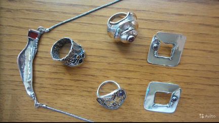 Ювелирные авторские работы из серебра (Израиль)