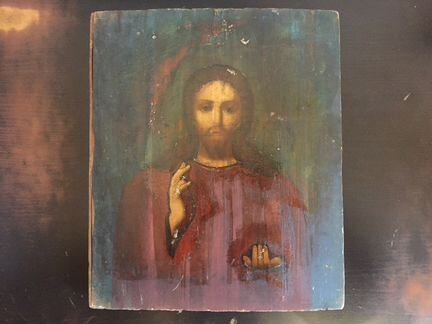 Продается икона старинная Господь Вседержитель