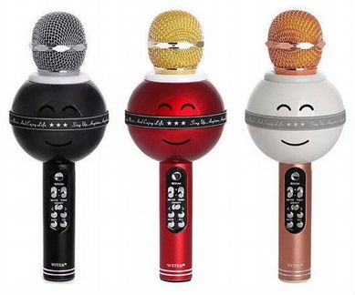 Беспроводной караоке-микрофон WS-878