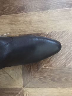 Новые сапоги из натуральной кожи - 42