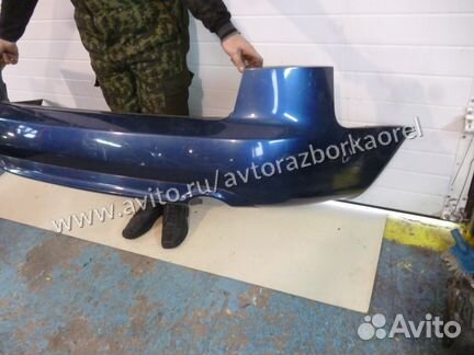 Бампер задний ауди а4 б7 универсал S-line