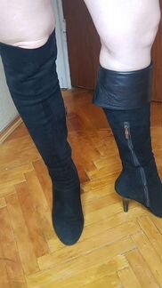 Ботфорты зимние натуральные