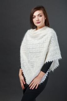 Пуховая шаль 