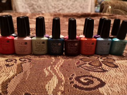 Гель лаки cnd