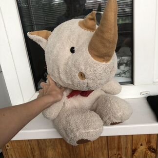 Плюшевый новый носорог