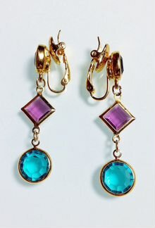 Винтажные клипсы Trifari