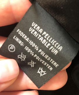 Шуба из норки