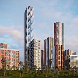 2-к квартира, 65.6 м², 2/11 эт.