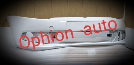 Бампер Фольксваген Поло белый