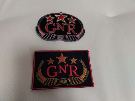 Бляха нашивка guns n roses