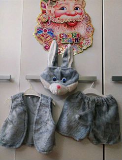 Новый карнавальный костюм зайчика