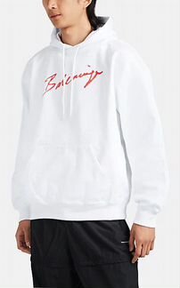 Худи Balenciaga 2020 Paint белое M,L,XL
