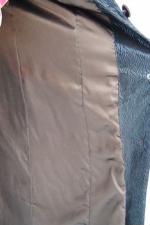 Кожаное женское пальто, куртка р-р 52