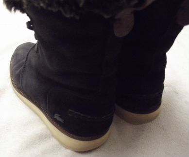 Lacoste б/у ботинки замша