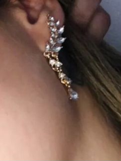 Очень нежные,безумно красивые новые сережки