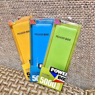 Power bank 5000 mAh (разные цвета)