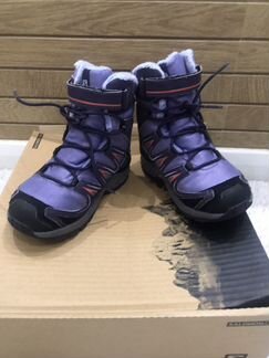 Ботинки зимние на девочку Salomon Xa Pro Clima she