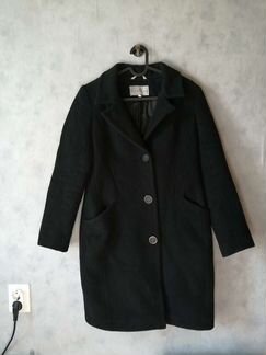 Пальто чёрное KanKan