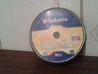 Оптический диск DVD-RW Verbatim в упаковке 10 шт