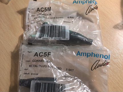 Разъемы кабельные и панельные