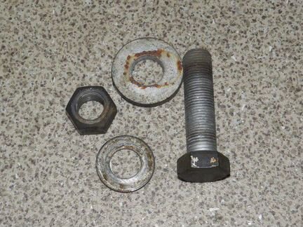Комплект крепления седла (болт M16*60 резьба по вс