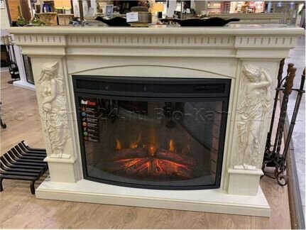 Электрокамин с пультом