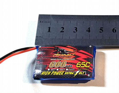 Аккумулятор 3.7v 600mAh