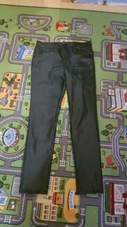 Женские брюки под кожу 48