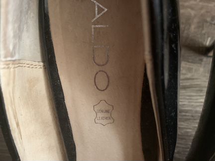 Туфли aldo на шпильке чёрные